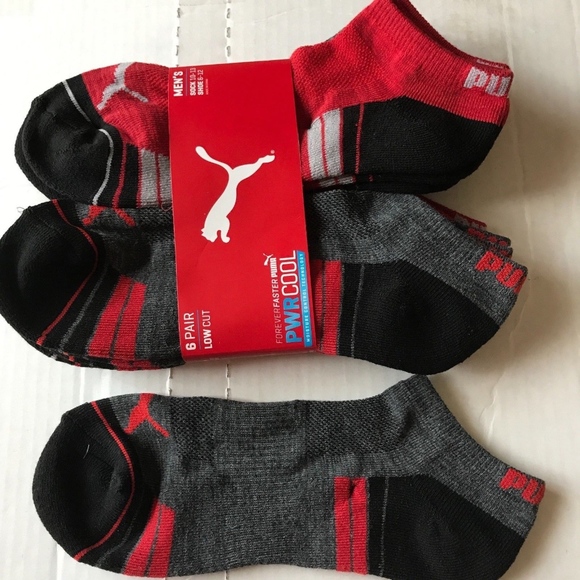 puma socks mens low cut